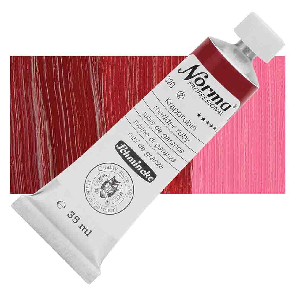 SCHMINCKE  Norma Proffessional OIL COLOUR 35ML madder ruby