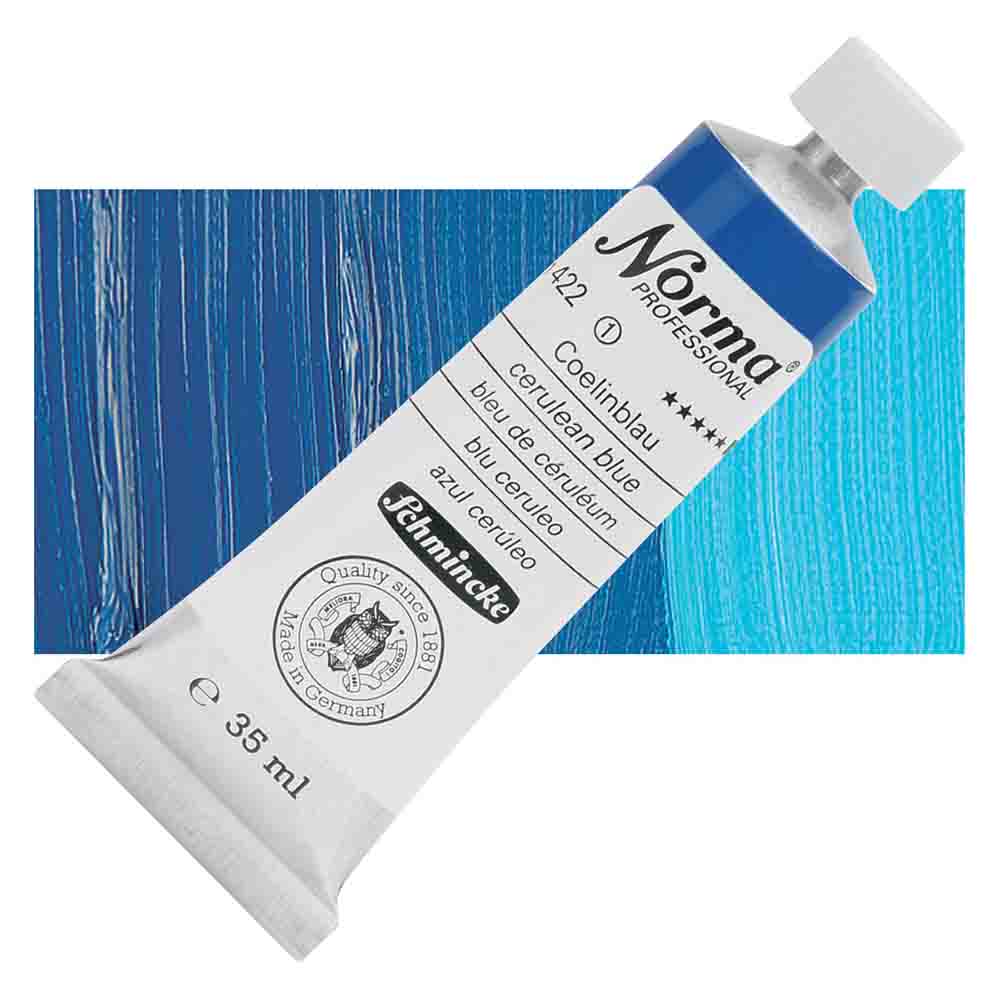 SCHMINCKE  Norma Proffessional OIL COLOUR 35ML cerulean blue