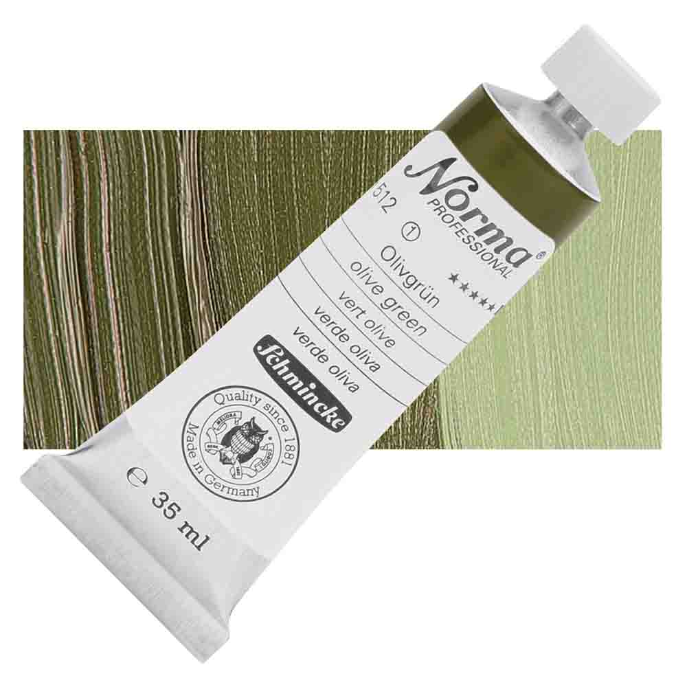 SCHMINCKE  Norma Proffessional OIL COLOUR 35ML olive green