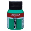 الوان اكريلك ماركة امستردام الهولندية عالية الجودة والمعان والتماسك 500 مل PERM.GREEN DP