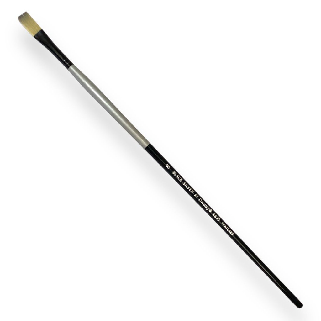 Flat Black Silver® Long Handle 8