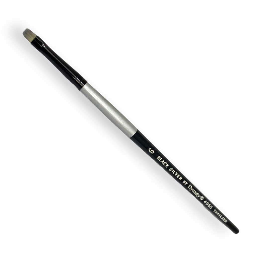 Shader Black Silver® Short Handle 6