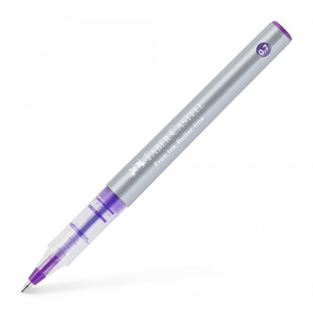 قلم حبر سائل 0.7مل بنفسجي FABER-CASTEL