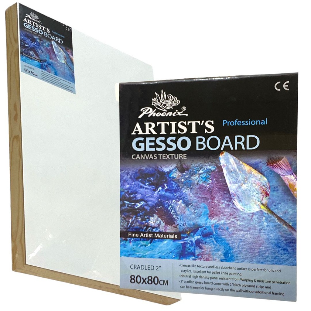 Painting Board, Cradled 2” Deep 80X80CM