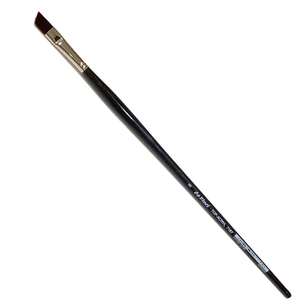 TOP-ACRYL BRUSH ANGLED SHAPE anthr. esagonal handle