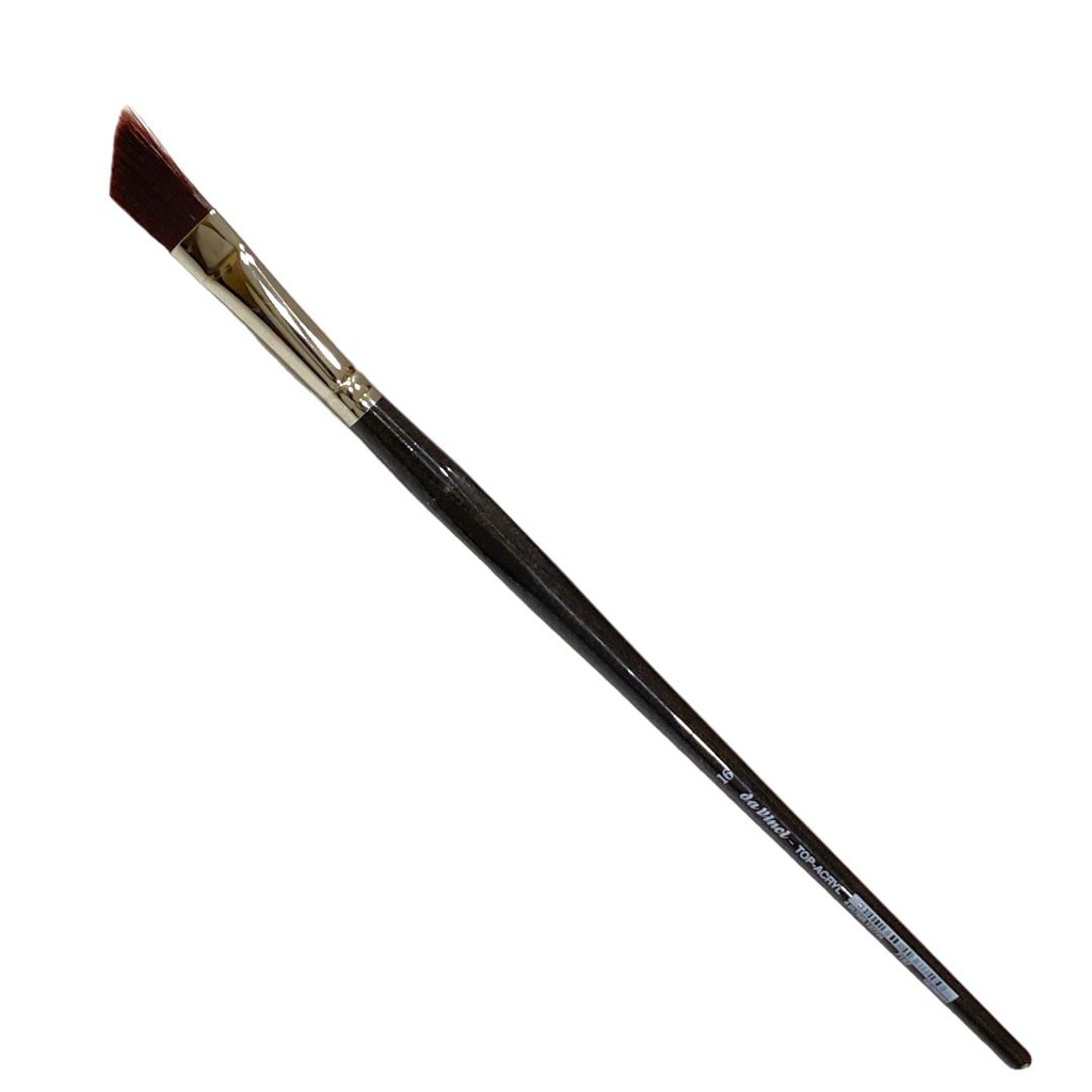 TOP-ACRYL BRUSH ANGLED SHAPE anthr. esagonal handle