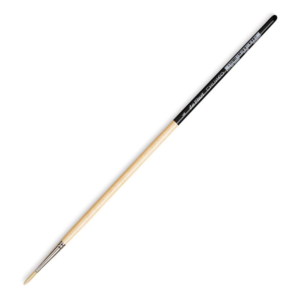 CHUNEO OILPAINTING BRUSH,round white synthetic bristle