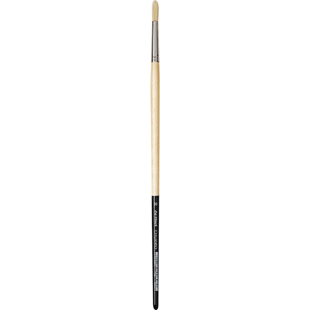 CHUNEO OILPAINTING BRUSH,round white synthetic bristle