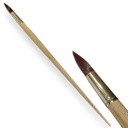 TOP-ACRYL BRUSH ROUND plainwood handle 60cm