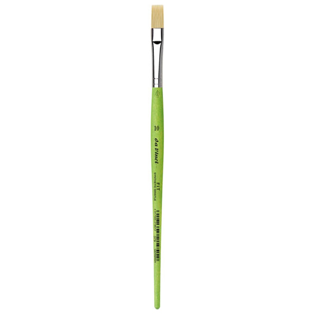 DA VINCI FIT SYNTHETICS FLAT BRUSH SYNTHETIC BRISTLE - SERIES 379 / 10