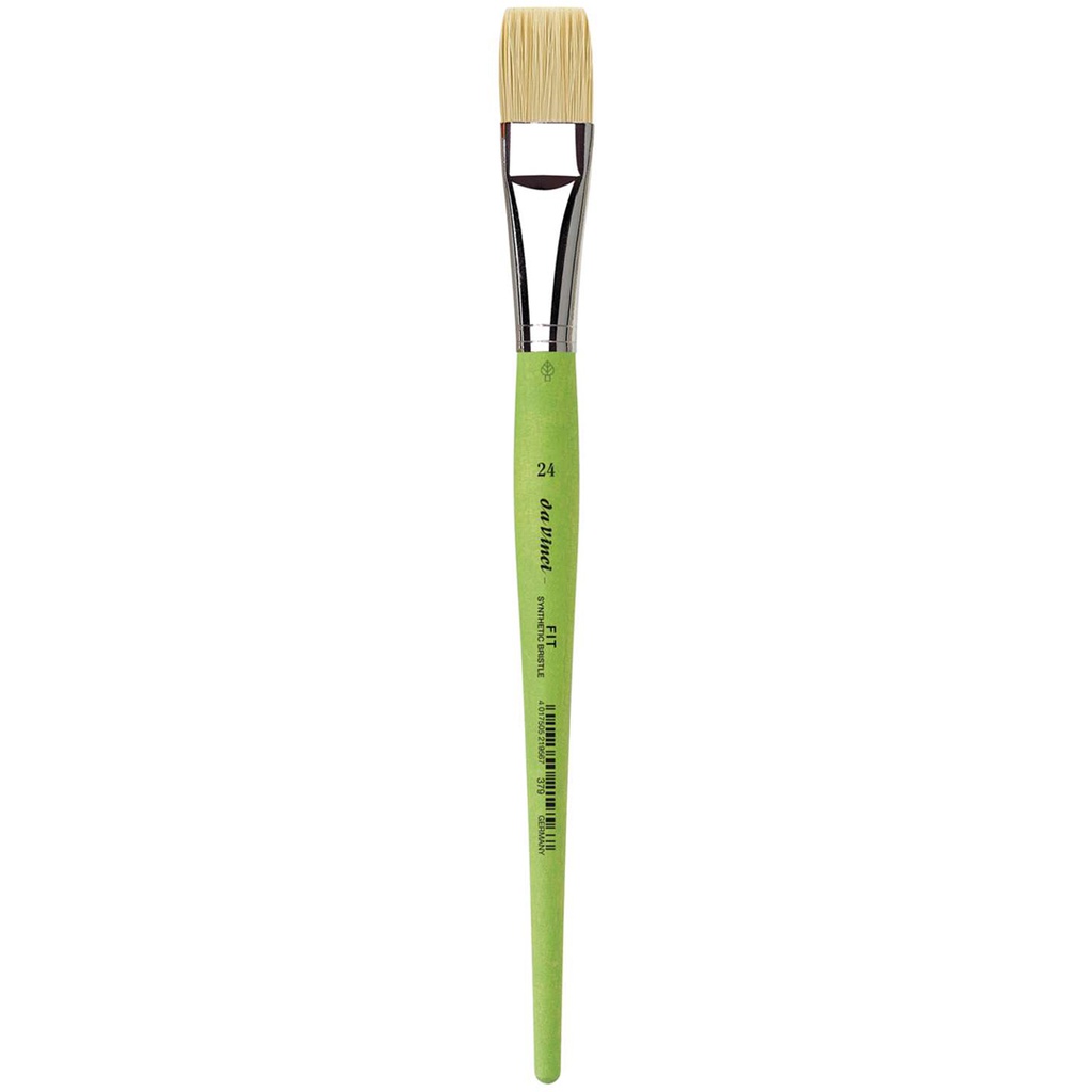 DA VINCI FIT SYNTHETICS FLAT BRUSH SYNTHETIC BRISTLE - SERIES 379 / 24