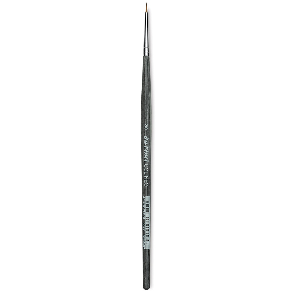 Da Vinci Colineo Synthetic Kolinsky Sable Brush - Round, Size 2/0 Short Handle