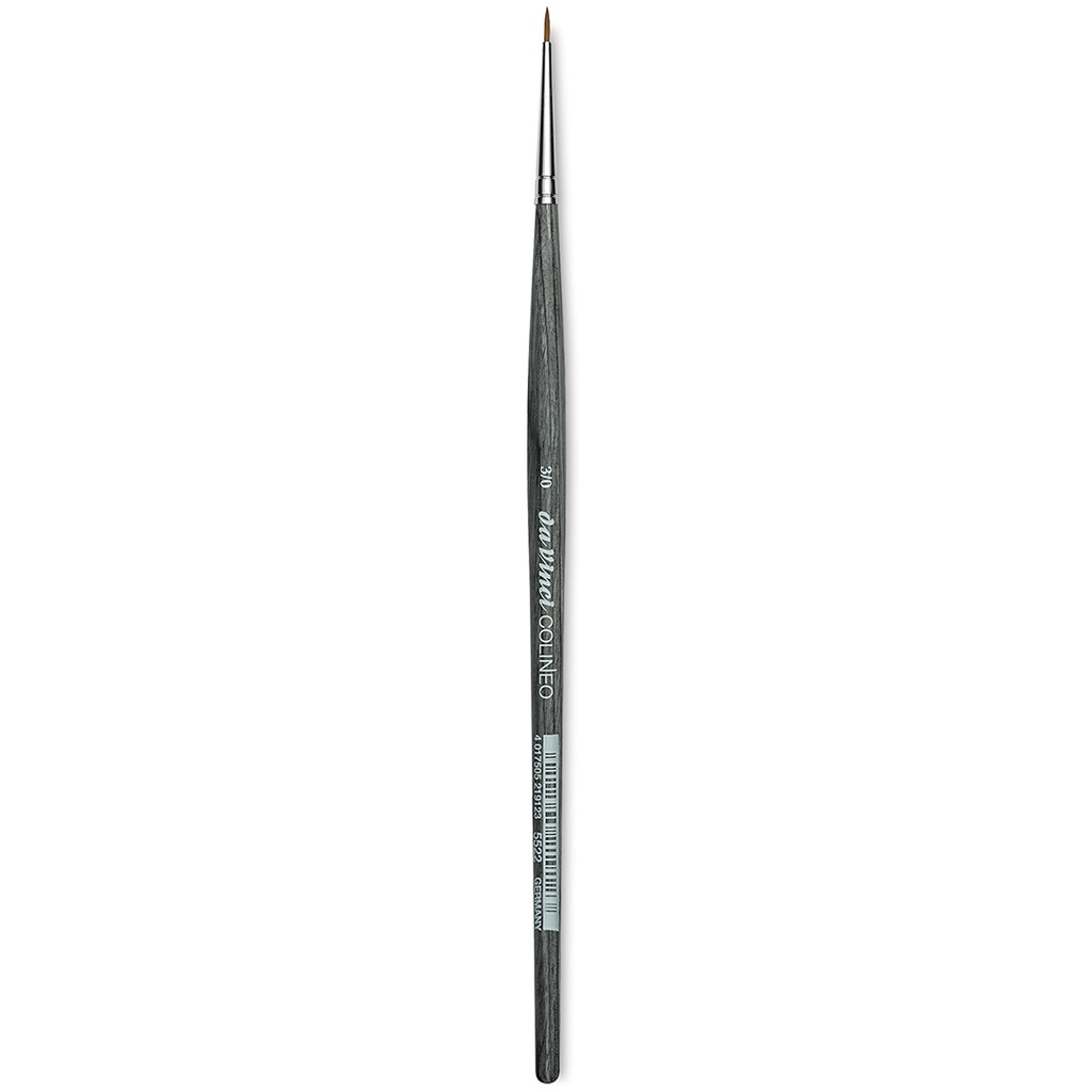 Da Vinci Colineo Synthetic Kolinsky Sable Brush - Round, Size 3/0 Short Handle