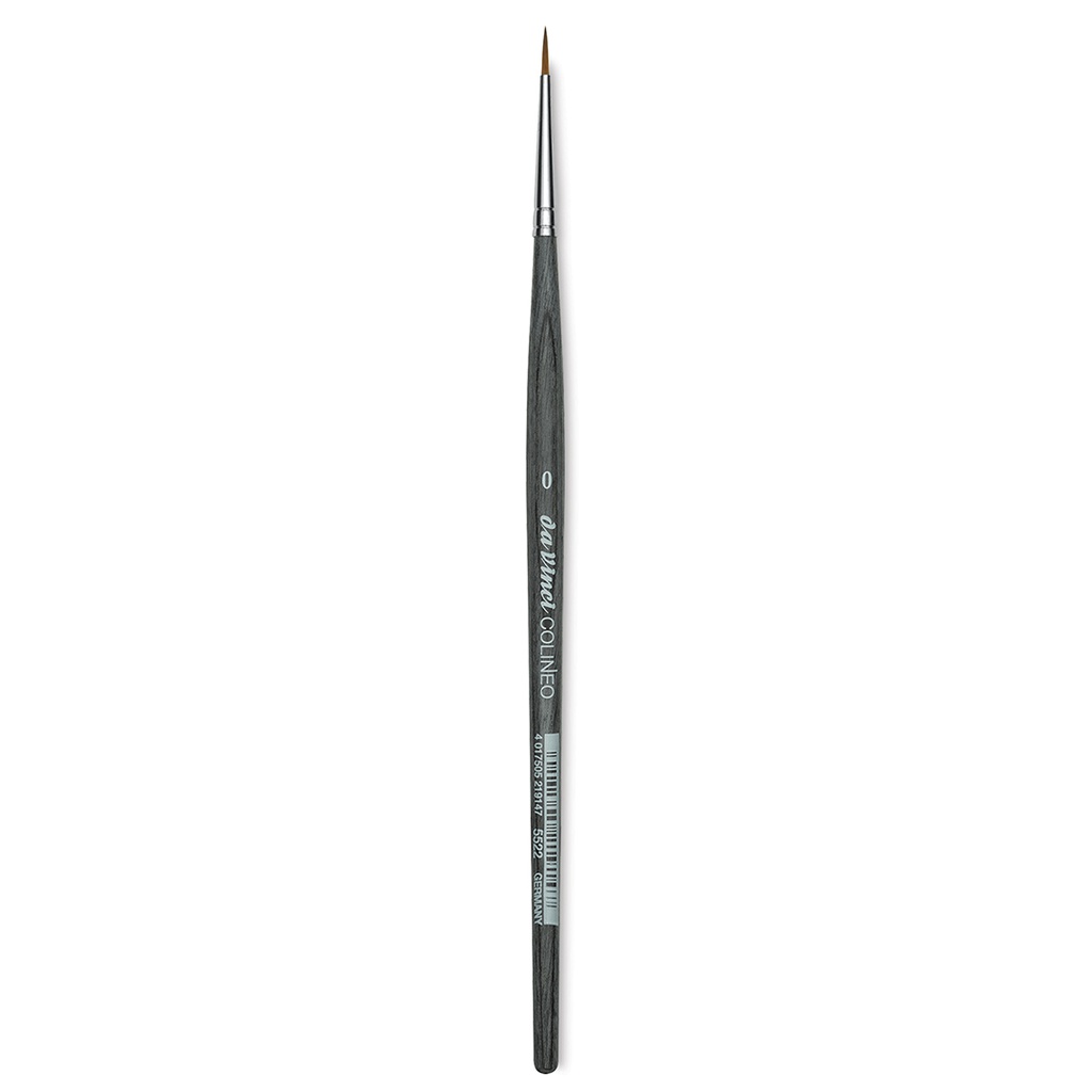 Da Vinci Colineo Synthetic Kolinsky Sable Brush - Round, Size 0 Short Handle