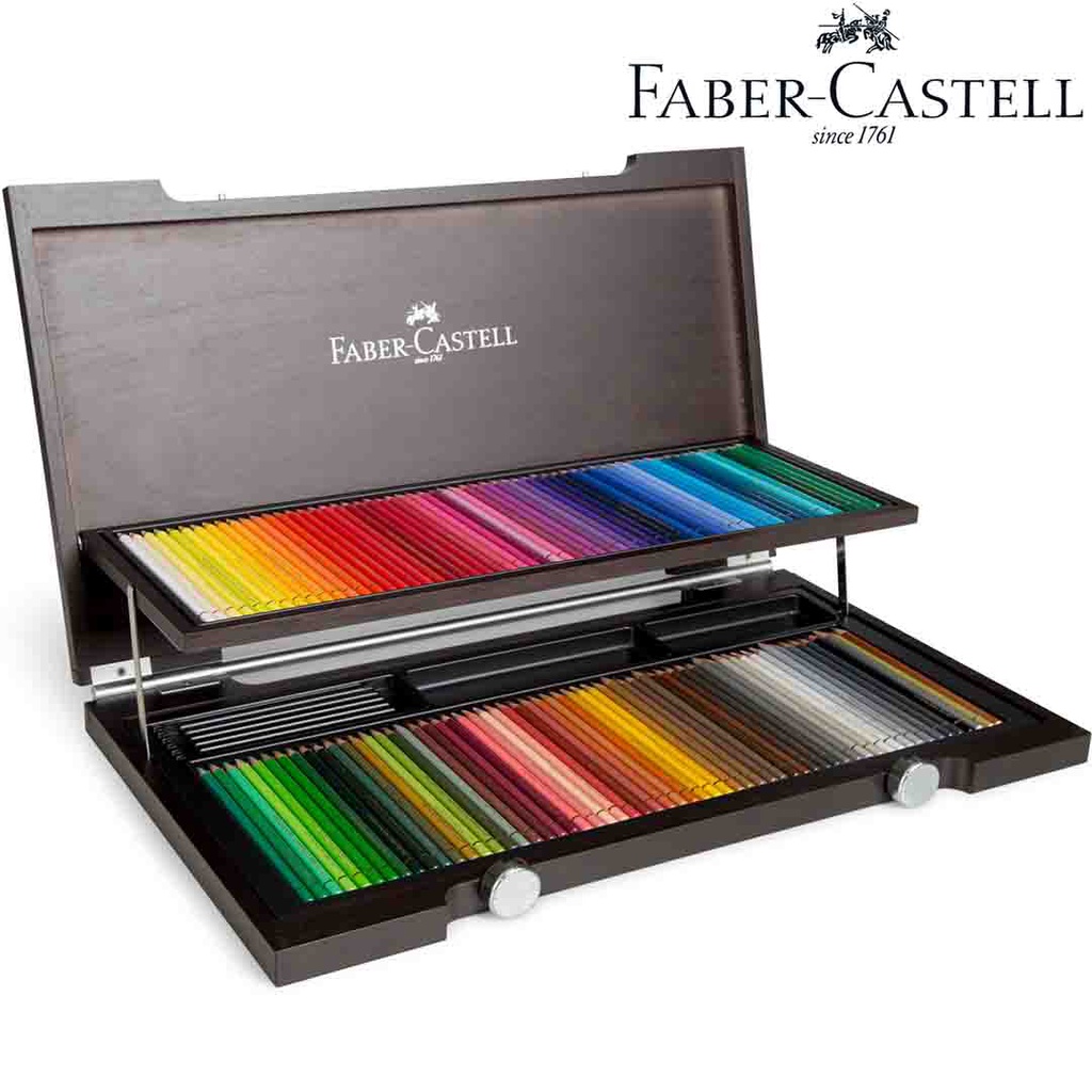 FABER-CASTEL Colour Pencil Polychromos Wood Case of 120 Cls
