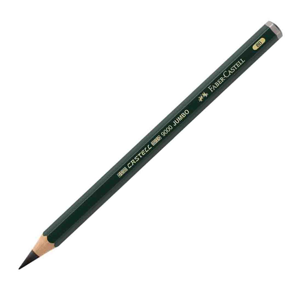 FABER-CASTEL Graphite pencil Castell 9000 Jumbo 8B bx/6