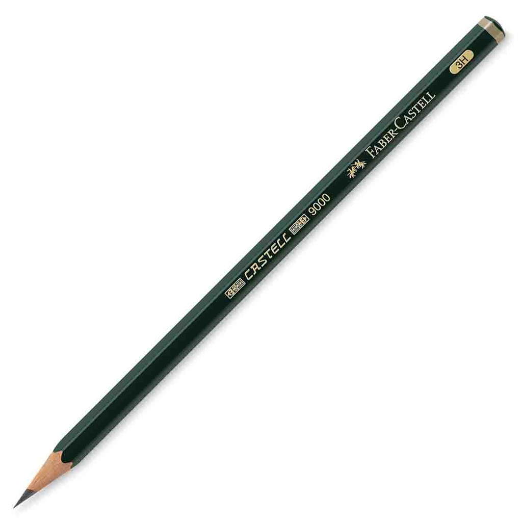 FABER-CASTEL Graphite pencil Castell 9000 3H bx/12