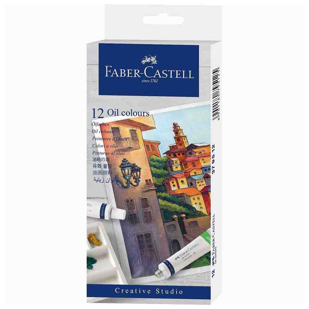 FABER-CASTEL Creative Studio Oil Set 12x9mm Tubes