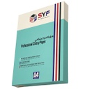 ورق لامع وجهين 260 جرام 50 ورقة SYF A4