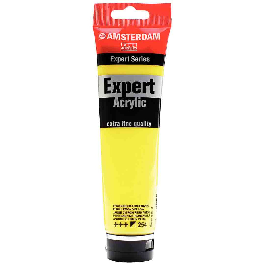 Amsterdam Acrylic color Expert series 150ML Permanent Lemon Yellow