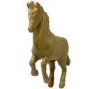 ديكوباج الورق المعجن تمثال حصان كبير