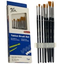 Mont Marte Taklon Brush Set 7pc