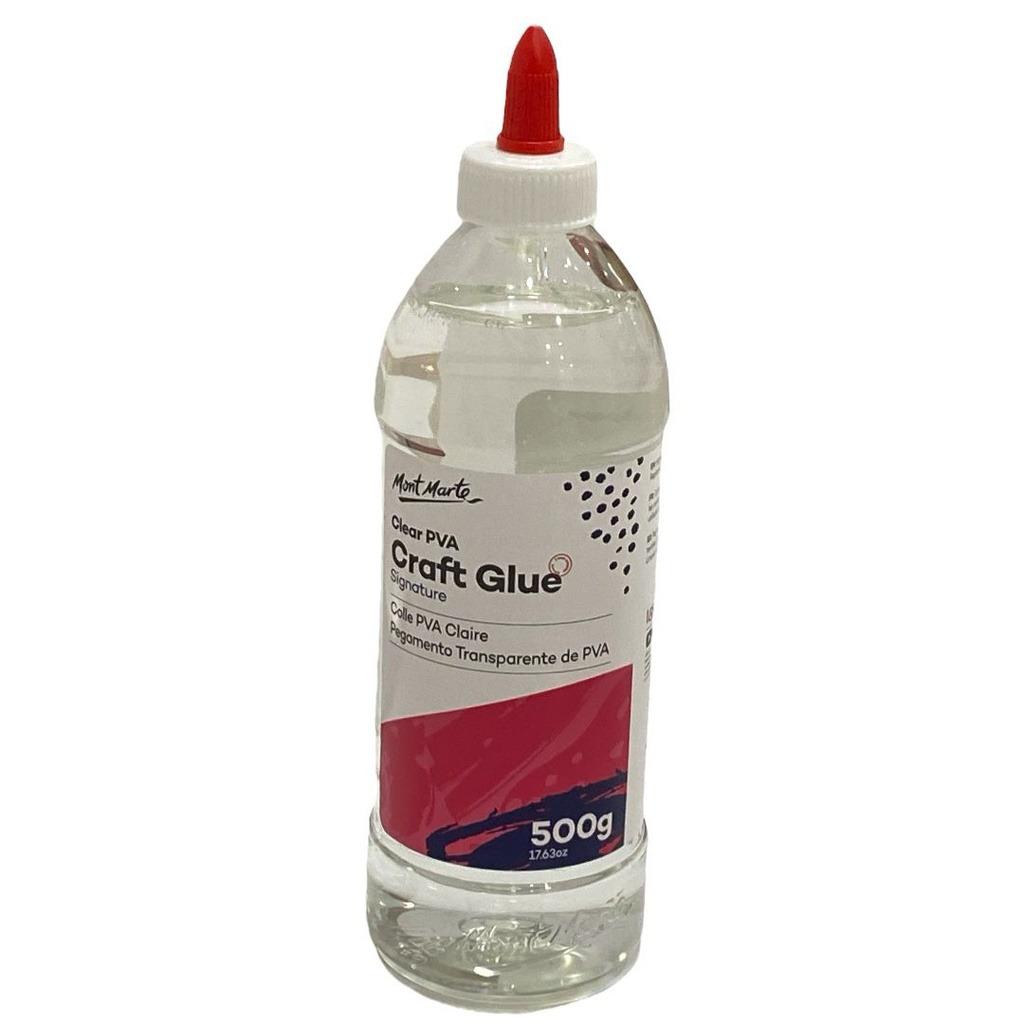 Mont Marte Clear PVA Craft Glue 500g