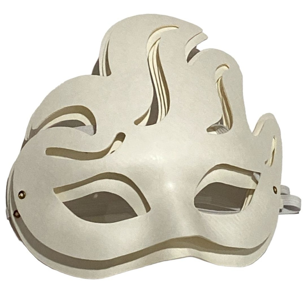 Mont Marte DIY Party Masks 4pc - Flame