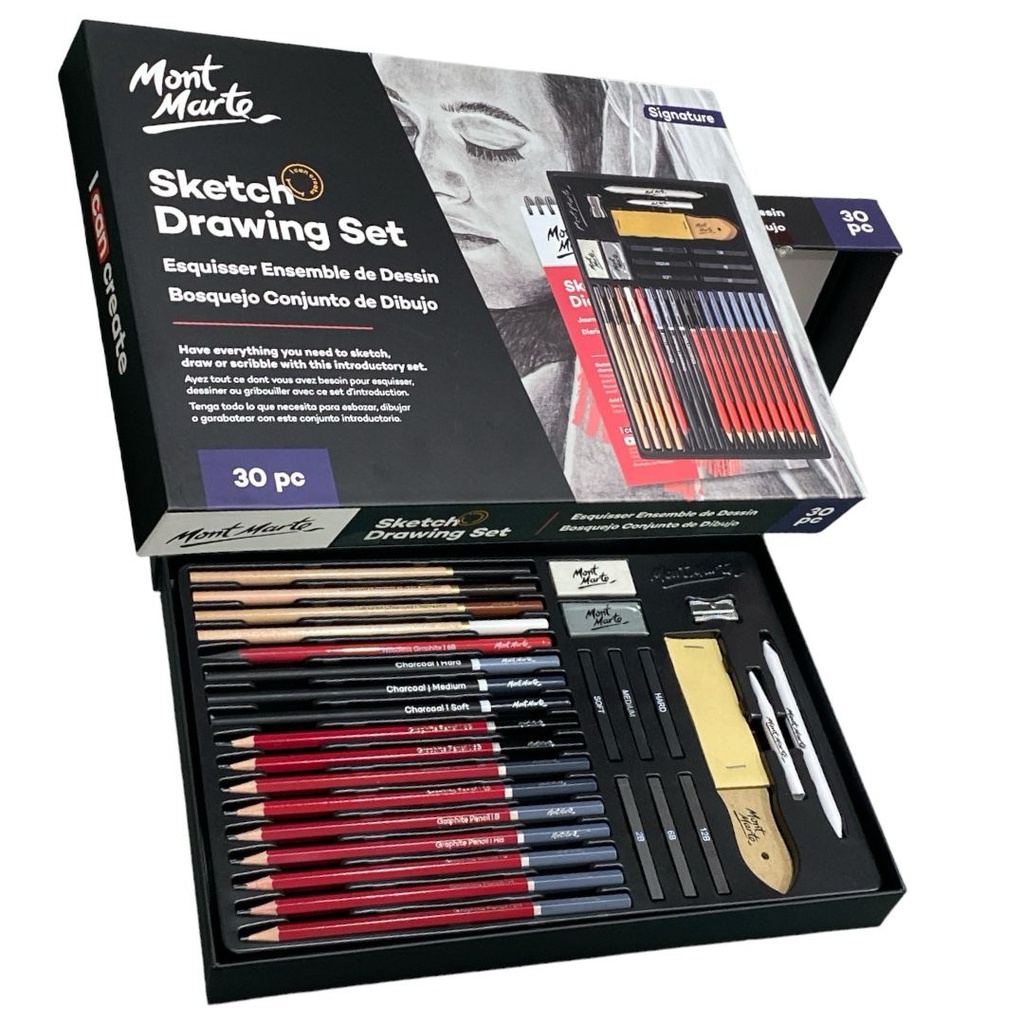 Mont Marte Sketch Drawing Set 30pc