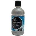 Mont Marte Acrylic Colour 500ml bottle - Silver
