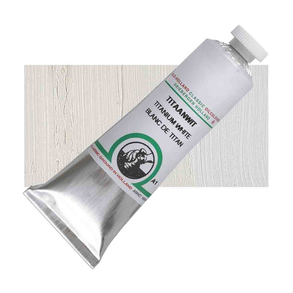 Old Holland - Oil Colour Tube 40ml Titanium White