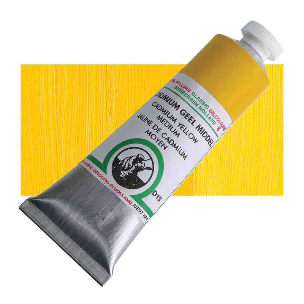 Old Holland - Oil Colour Tube 40ml Cadmium Yellow Medium