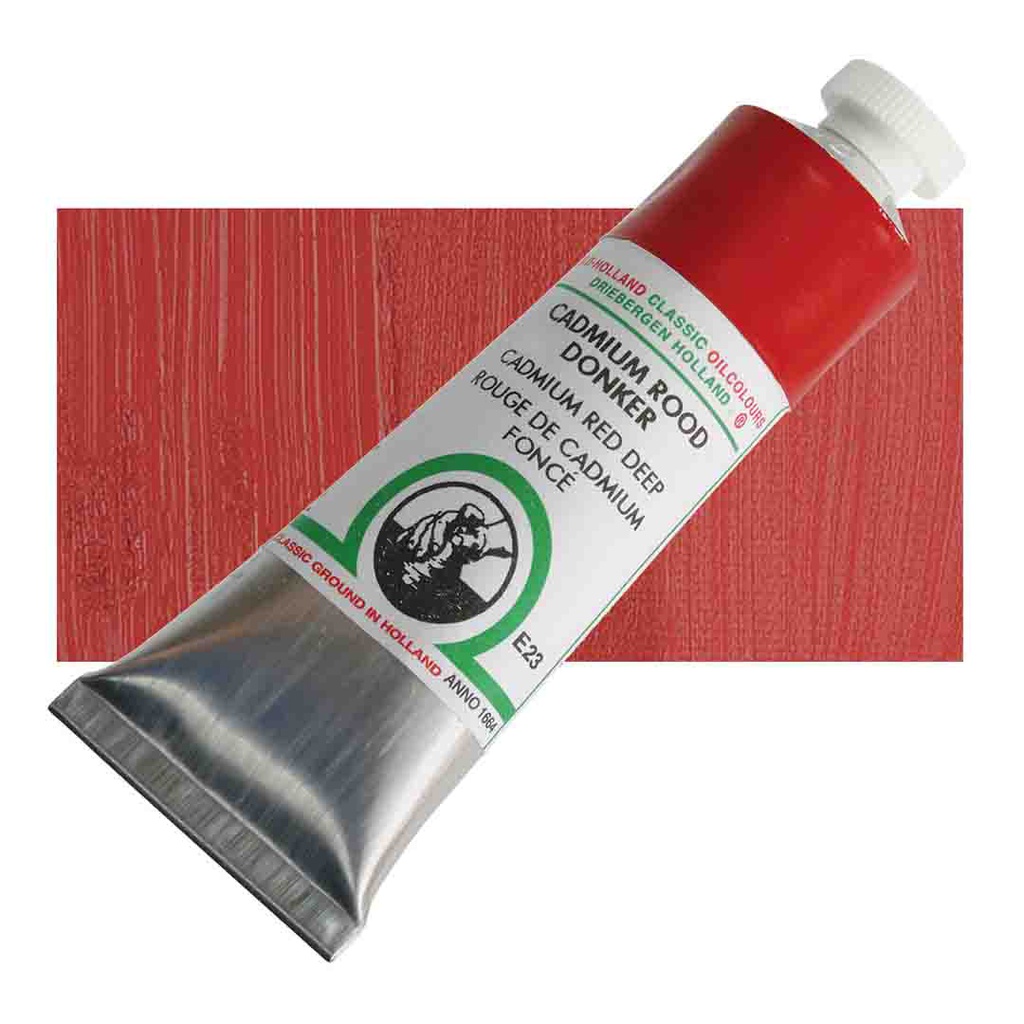 Old Holland - Oil Colour Tube 40ml Cadmium Red Deep