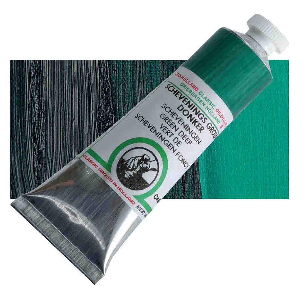 Old Holland - Oil Colour Tube 40ml Scheveningen Green Deep