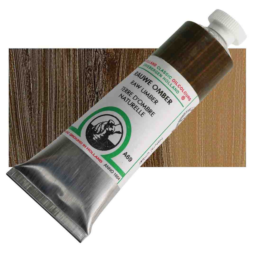 Old Holland - Oil Colour Tube 40ml Raw Umber