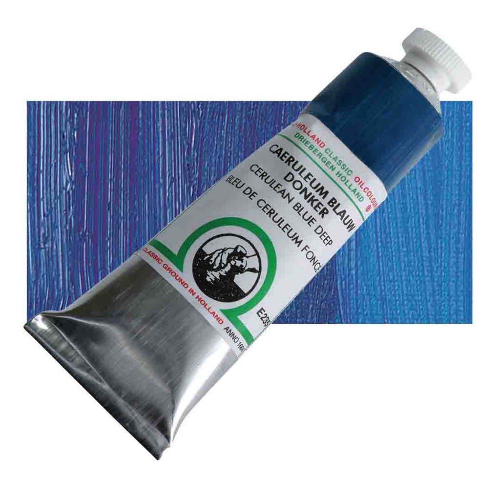 Old Holland - Oil Colour Tube 40ml Cerulean Blue Deep