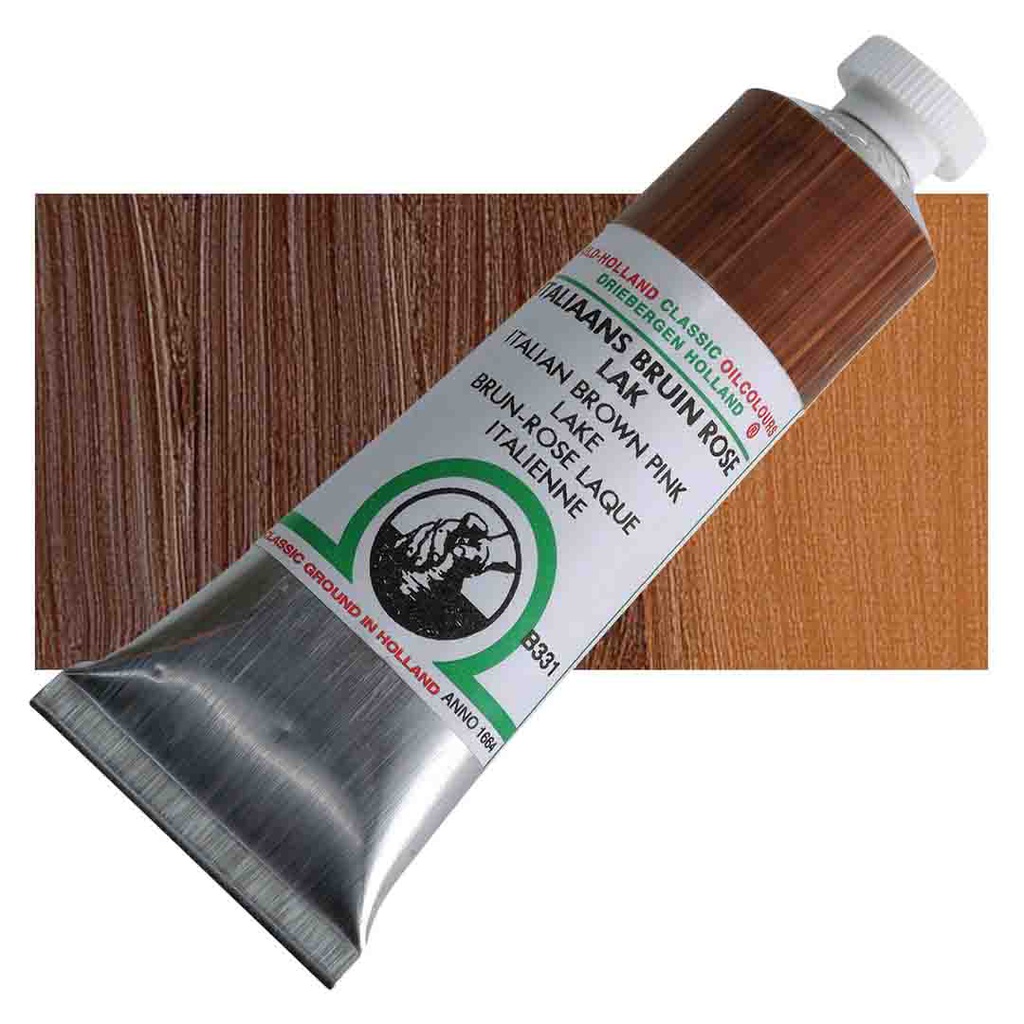 Old Holland - Oil Colour Tube 40ml Italian Brown Pink Lake