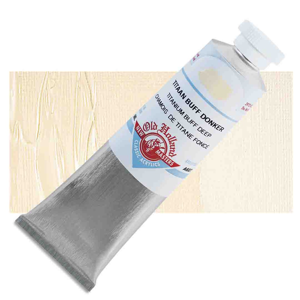New Masters - Acrylic Tube 60ml Titanium Buff Deep