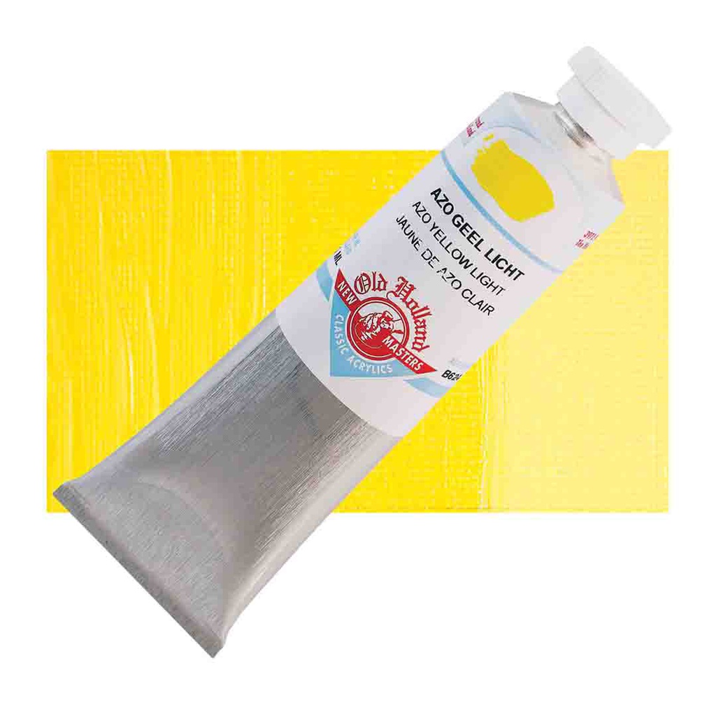 New Masters - Acrylic Tube 60ml Azo Yellow Light