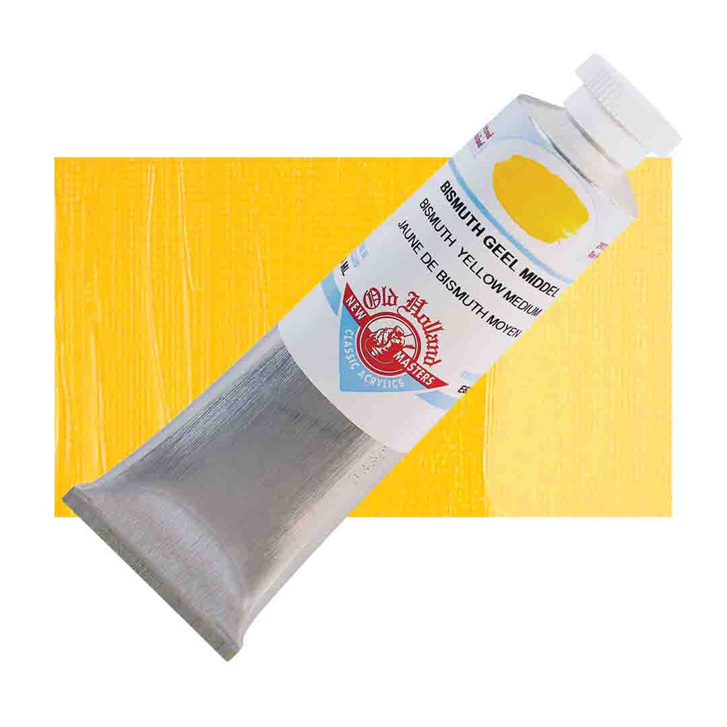 New Masters - Acrylic Tube 60ml Bismuth Yellow Medium