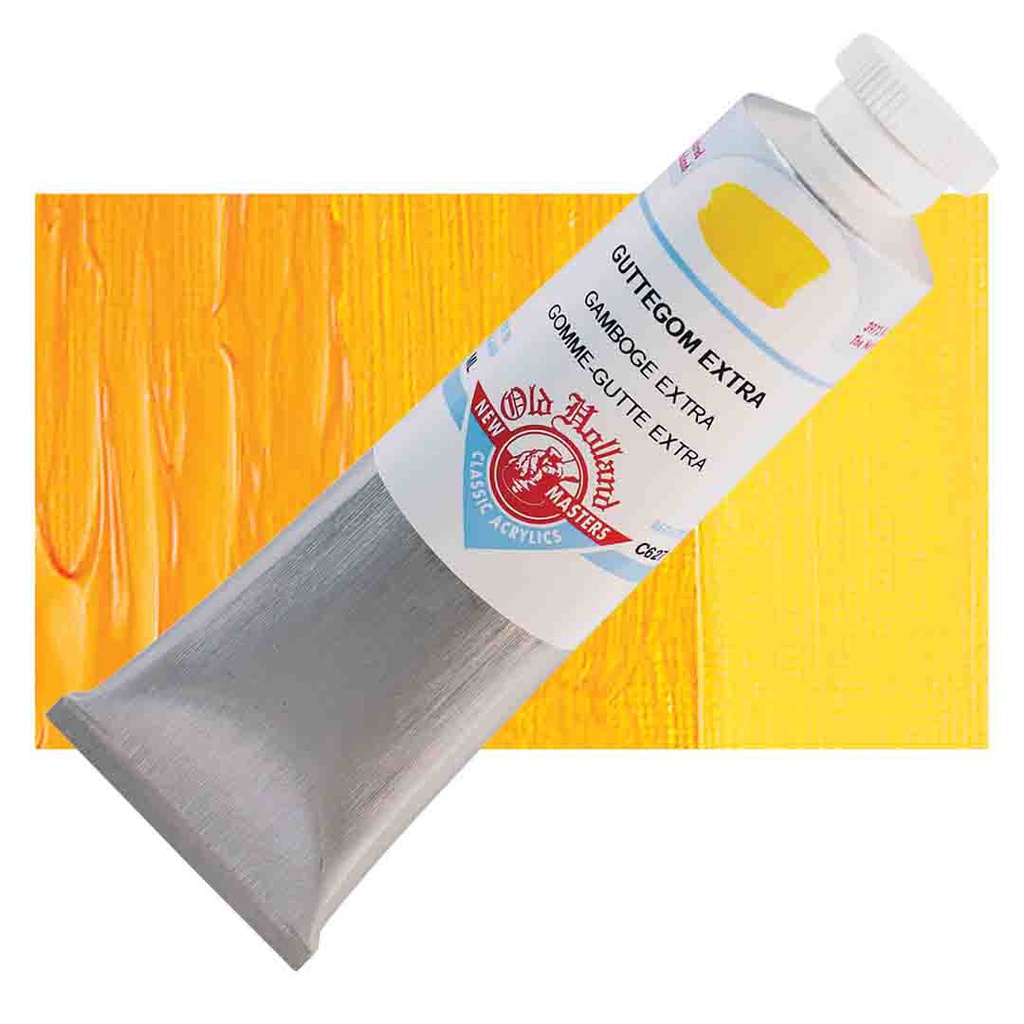 New Masters - Acrylic Tube 60ml Gamboge Extra