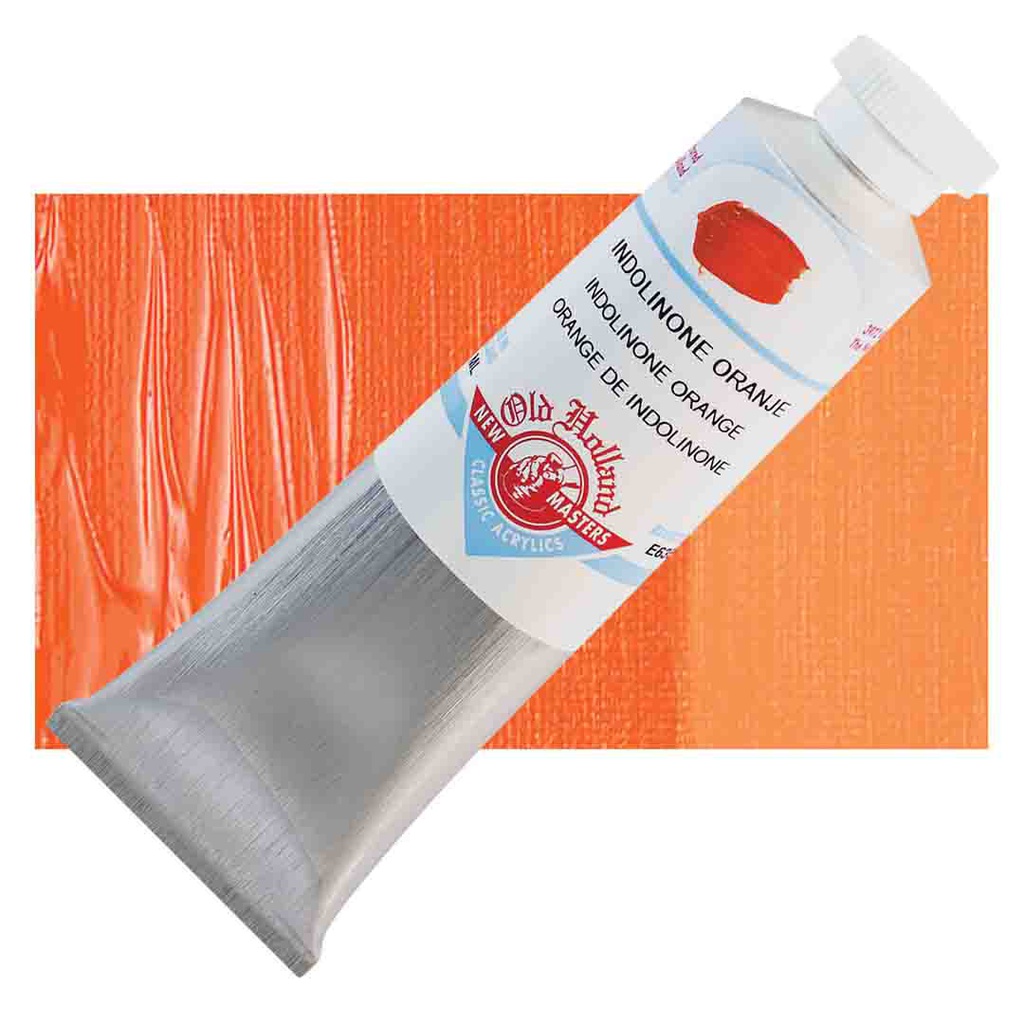New Masters - Acrylic Tube 60ml Indolinone Orange