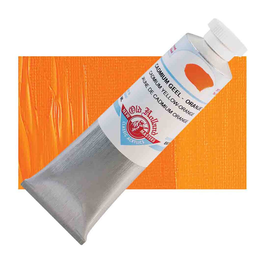 New Masters - Acrylic Tube 60ml Cadmium Yellow-Orange