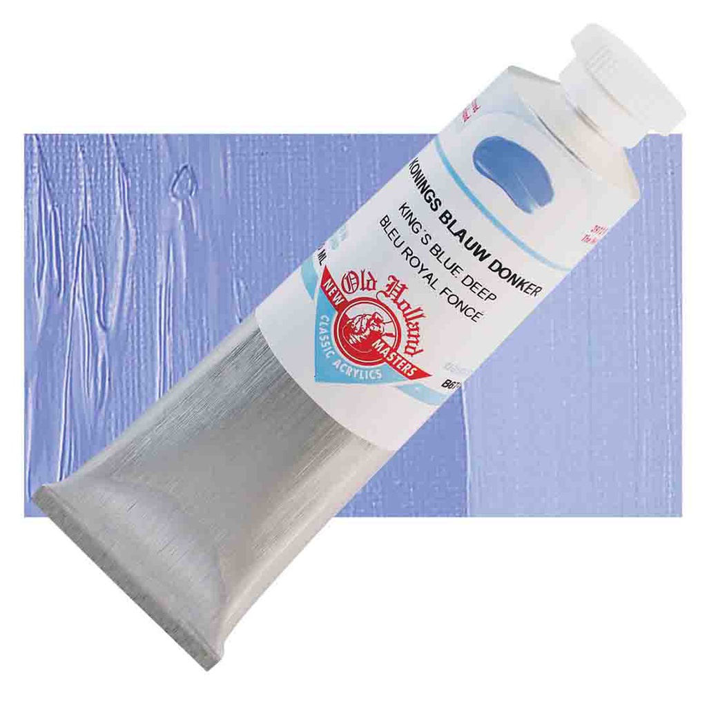 New Masters - Acrylic Tube 60ml King's Blue Deep