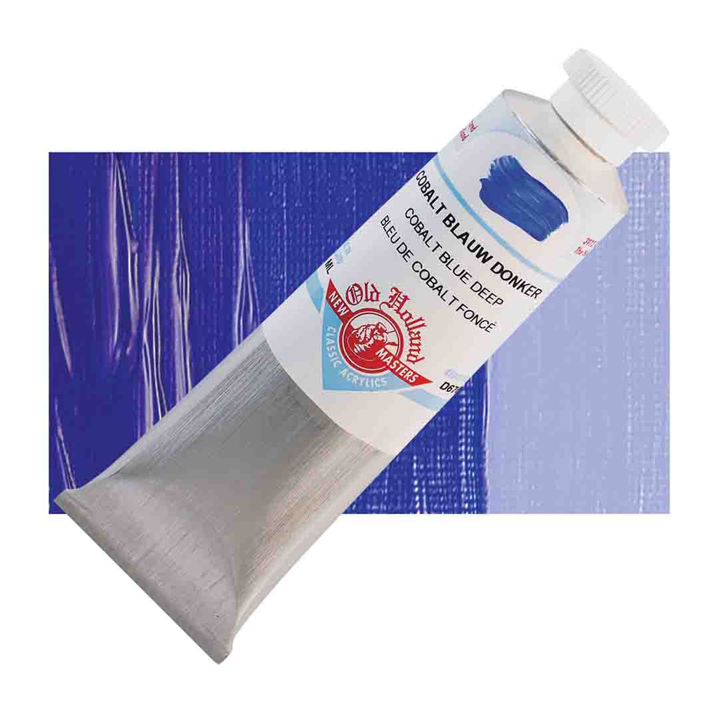 New Masters - Acrylic Tube 60ml Cobalt Blue Deep
