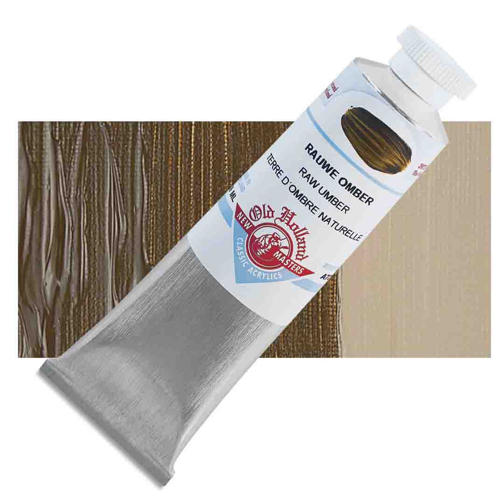 New Masters - Acrylic Tube 60ml Raw Umber