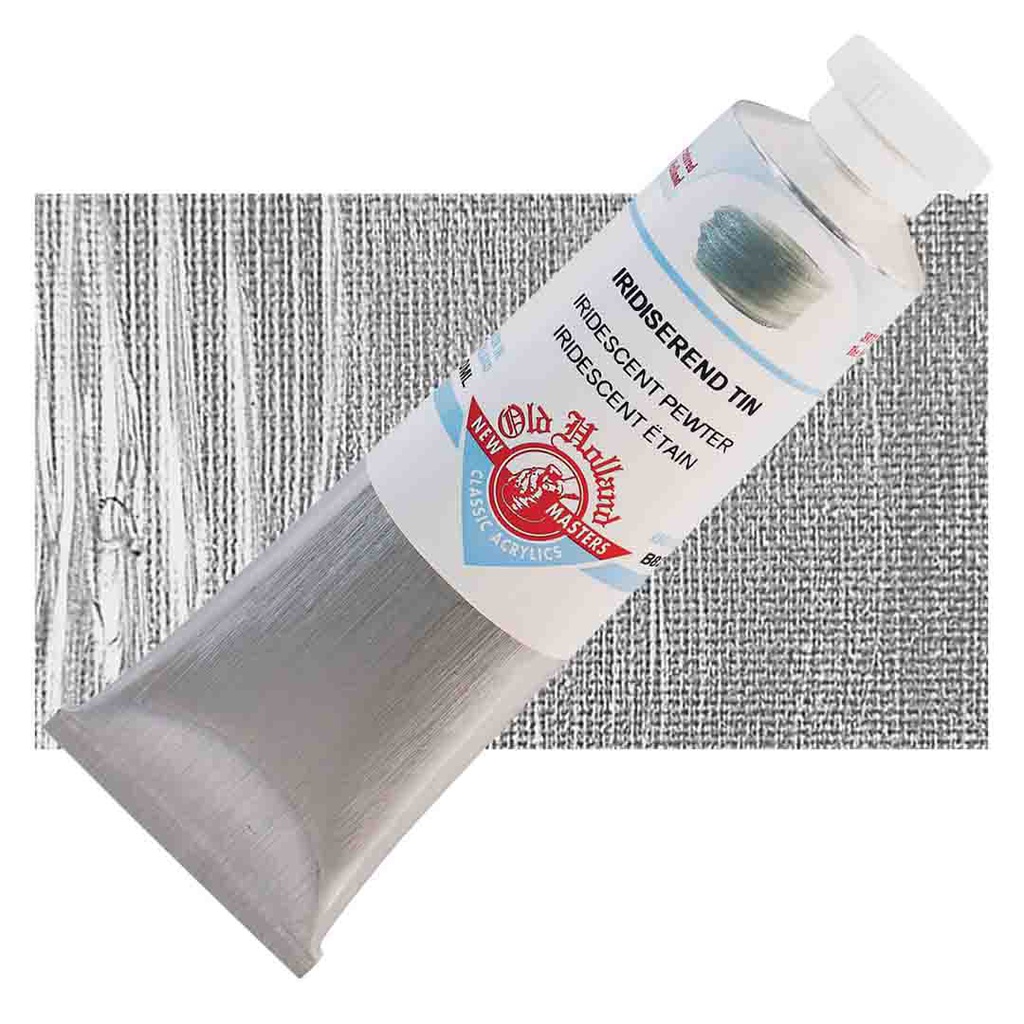 New Masters - Acrylic Tube 60ml Iridescent Pewter