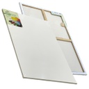 STRETCHED CANVAS 100% NATURAL COTTON,FIR WOOD 50X60