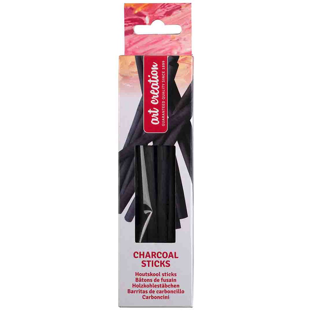 تيلنس ارت كريشن  CHARCOAL 14CM 10 STICKS