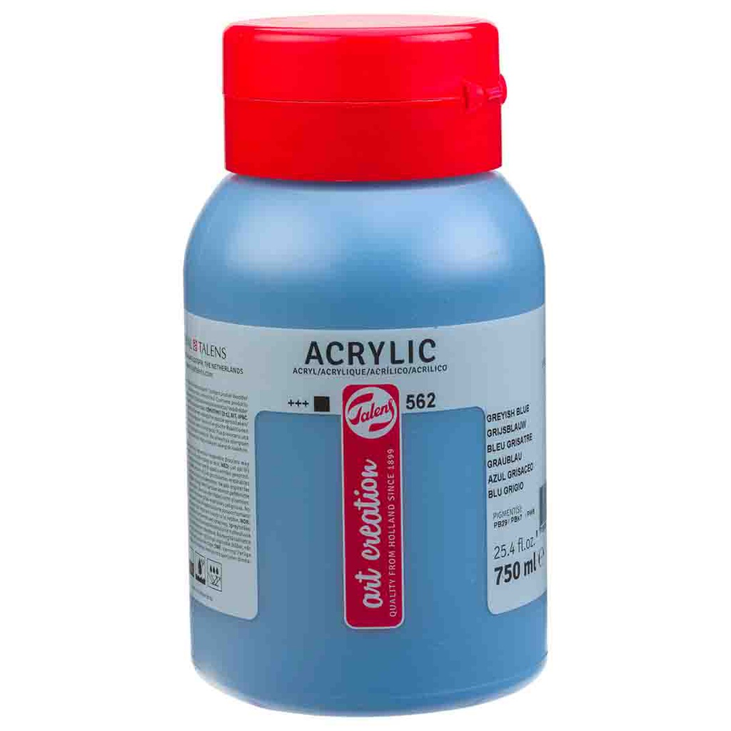 Art Creation acrylic color 750ML GREYISH BLUE
